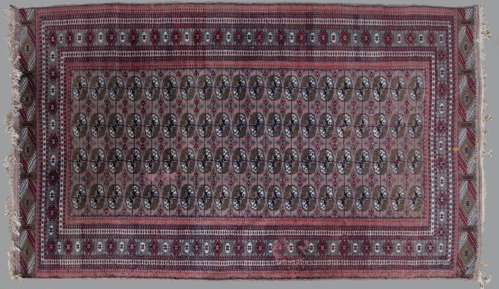 TURKMEN HAND KNOTTED WOOL RUG APPROX  2ec1a5