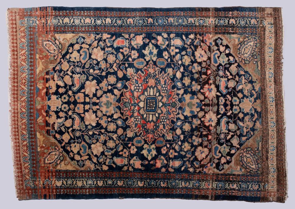 ANTIQUE PERSIAN SAROUK HAND KNOTTED 2ec19f
