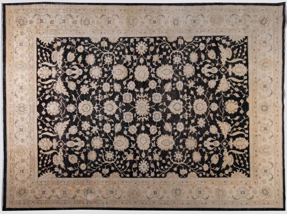 CONTEMPORARY INDIAN OUSHAK SILK