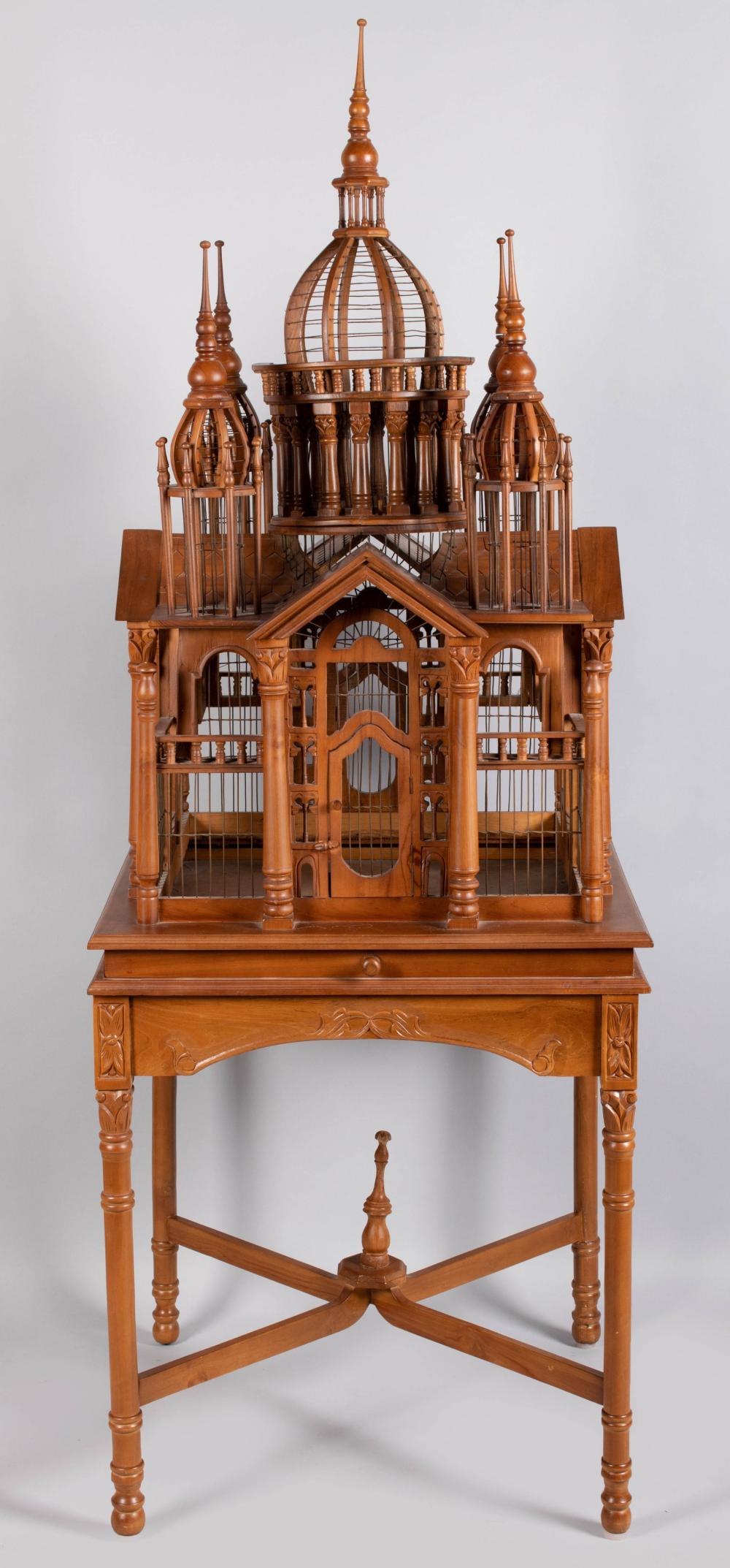 VICTORIAN STYLE ARCHITECTURAL BIRDCAGE 2ec1c0