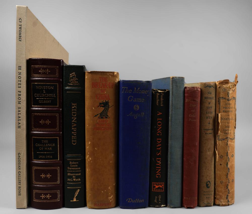 GROUP OF BOOKS INCLUDING EASTON