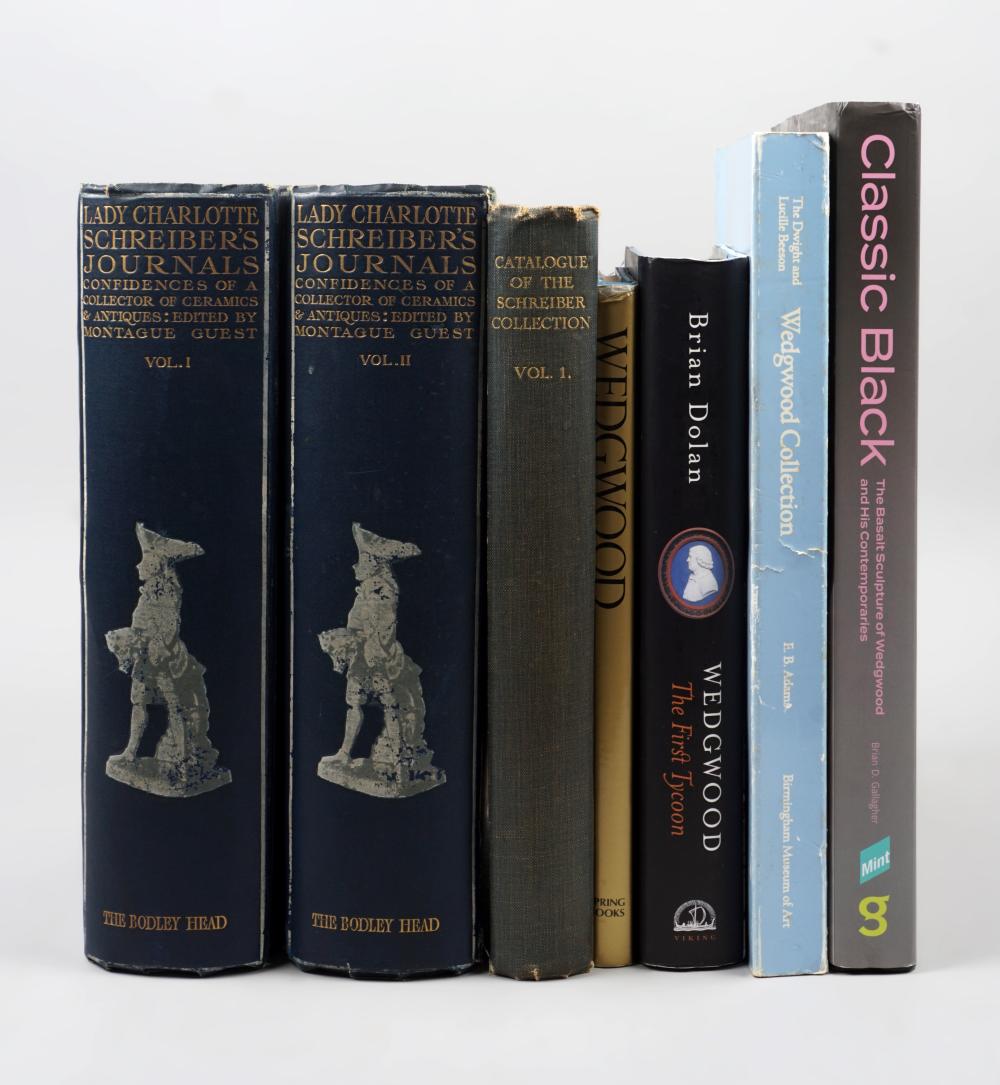 GROUP OF WEDGWOOD REFERENCE BOOKSGROUP