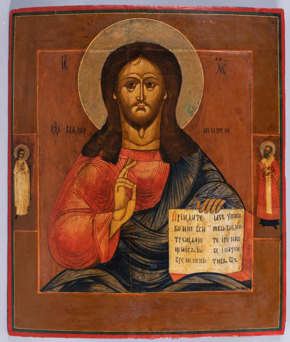 RUSSIAN, 19TH CENTURY, ICON OF