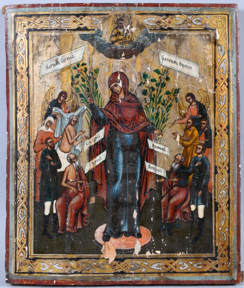 RUSSIAN 19TH CENTURY ICON OF 2ec2e8