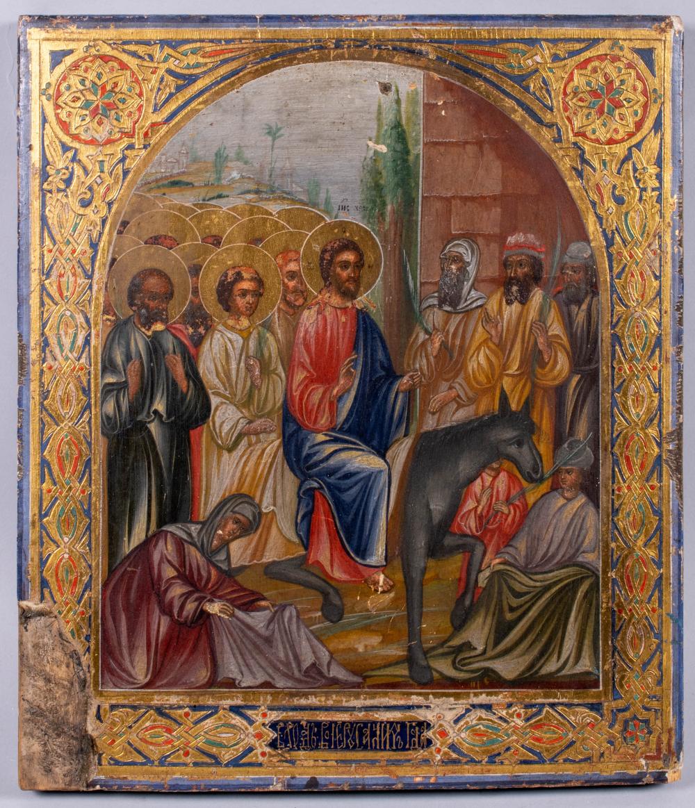 RUSSIAN 19TH CENTURY ICON OF 2ec2f6