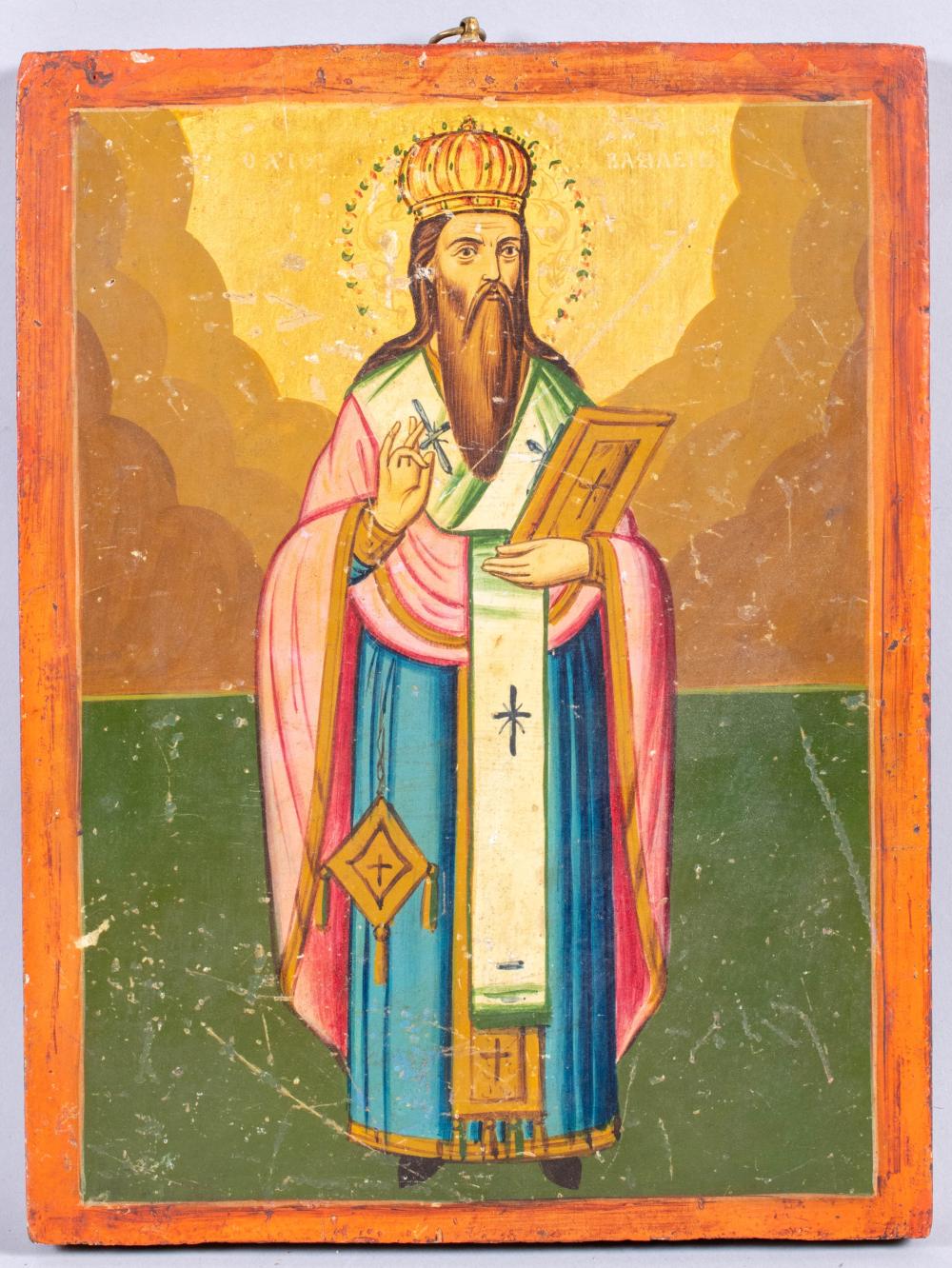 RUSSIAN, 19TH CENTURY, ICON OF