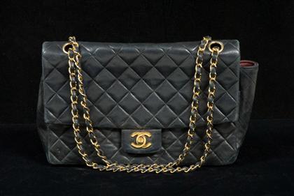 Chanel black quilted 2.55 purse