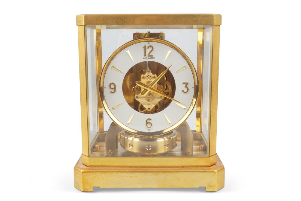 LE COULTRE BRASS "ATMOS" CLOCK