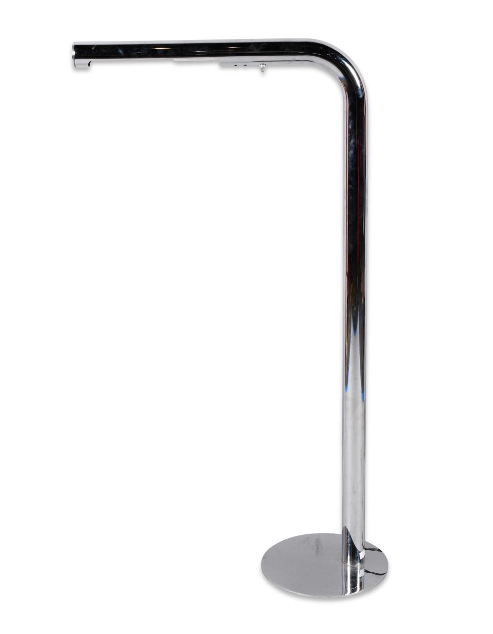 MODERN CHROME READING LAMP HEIGHT: