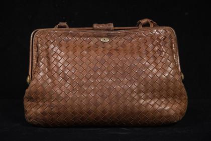 Bottega Veneta woven leather purse