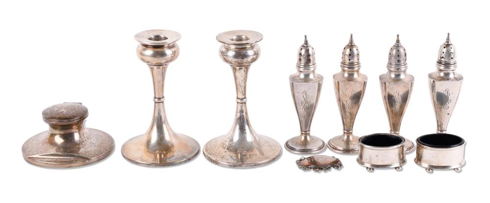 GROUP OF SILVER ARTS AND CRAFTS