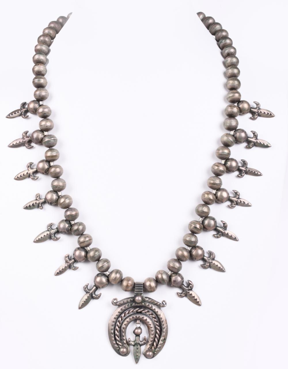 NATIVE AMERICAN NECKLACE ATTRIBUTED 2ec597