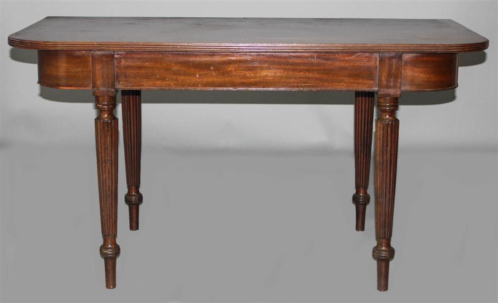 FEDERAL STYLE MAHOGANY CONSOLE