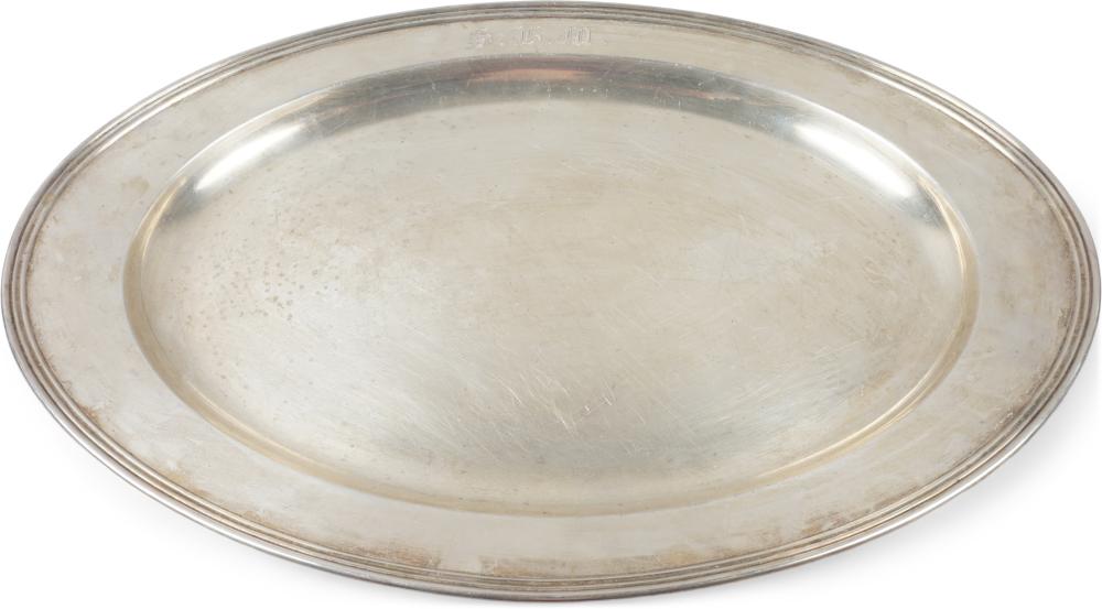 REED & BARTON SILVER OVAL PLATTER