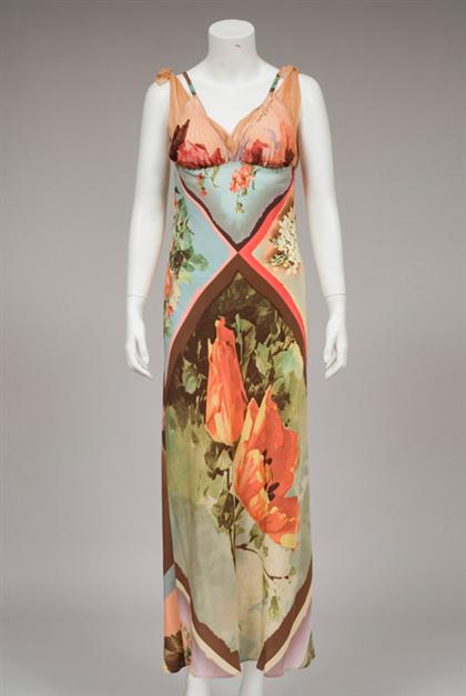 Jean Paul Gaultier Femme silk dress 4ad84