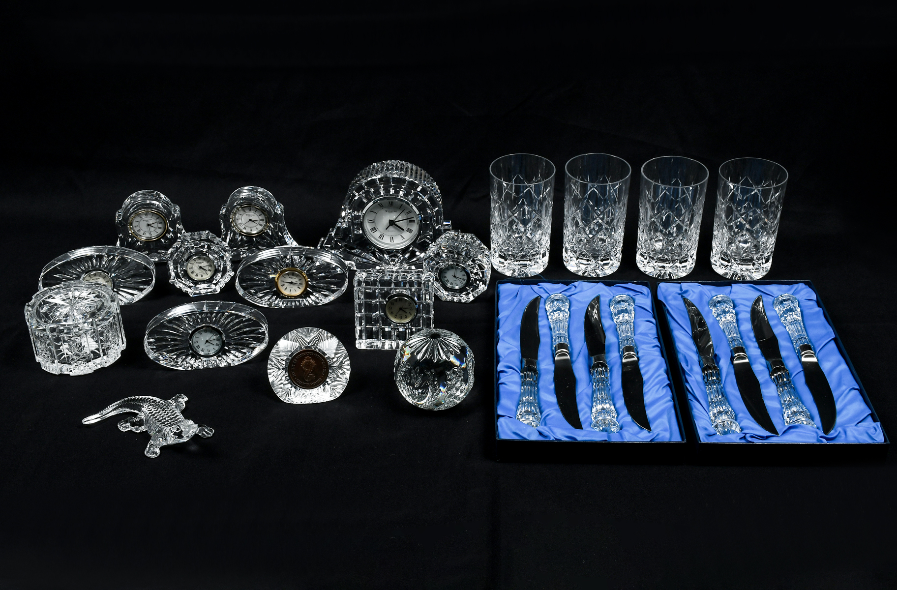 25 PC WATERFORD TIFFANY CRYSTAL 2ecaa2