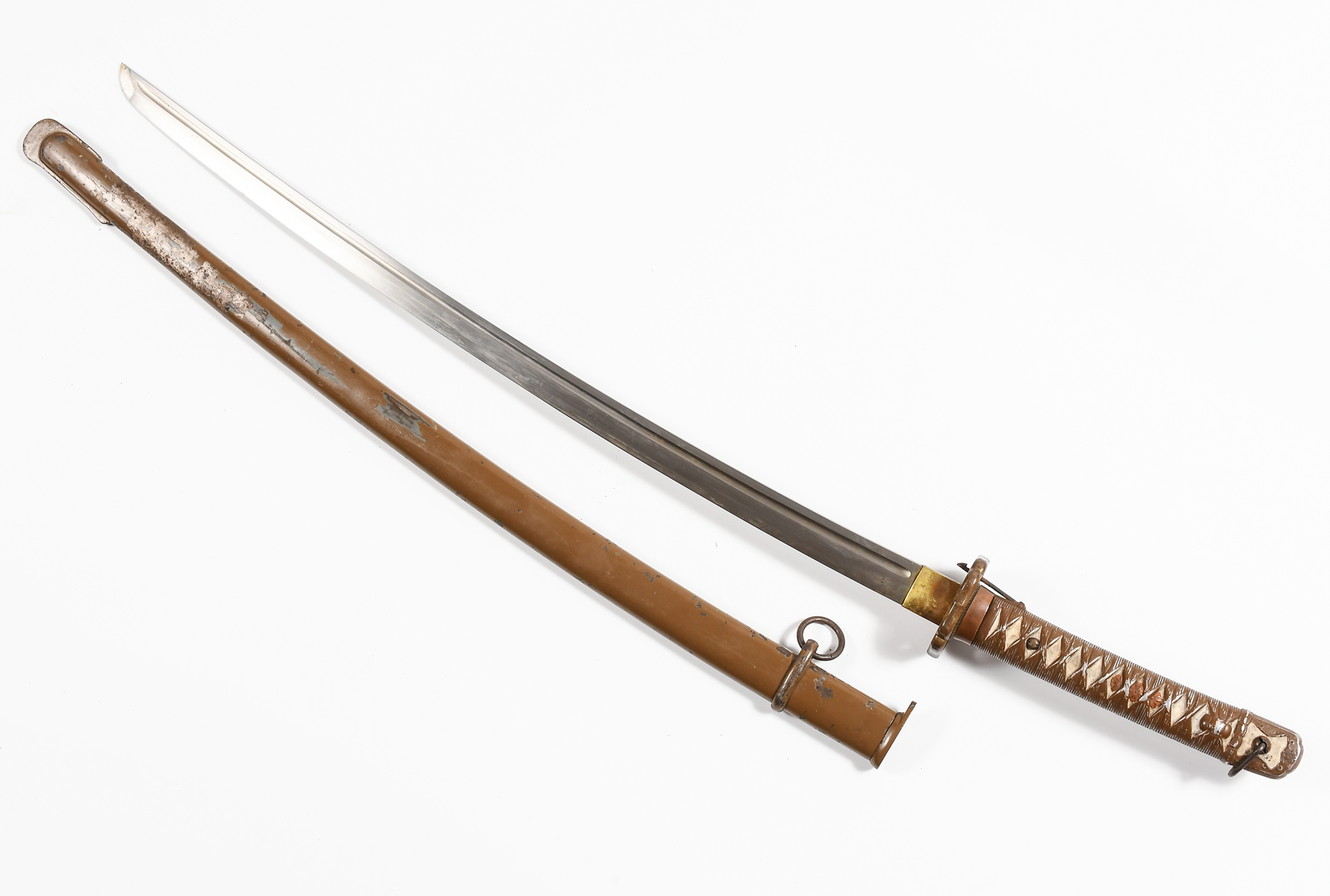 WWII KATANA SWORD WITH SCABBARD  2ecaf2