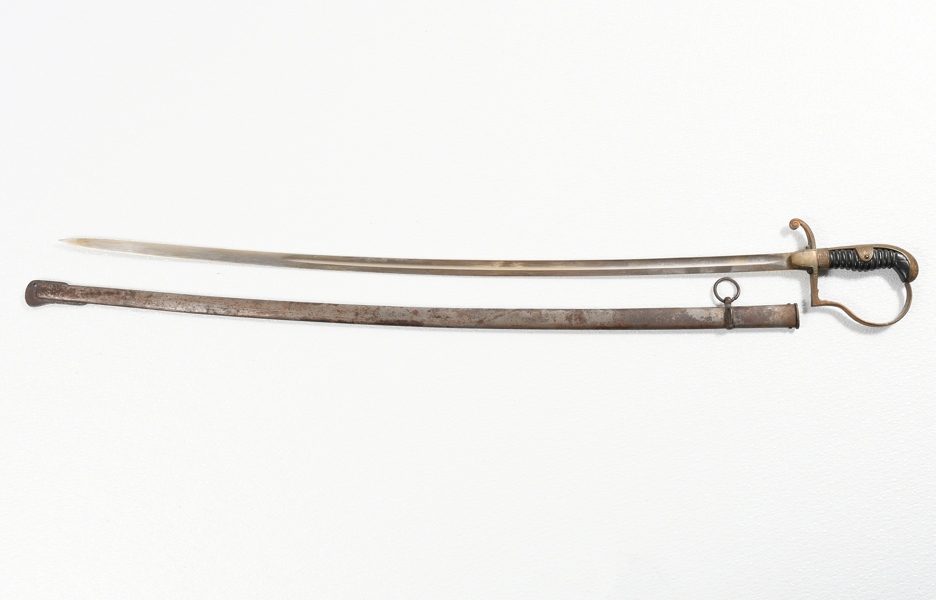 IMPERIAL GERMAN SWORD: With scabbard,