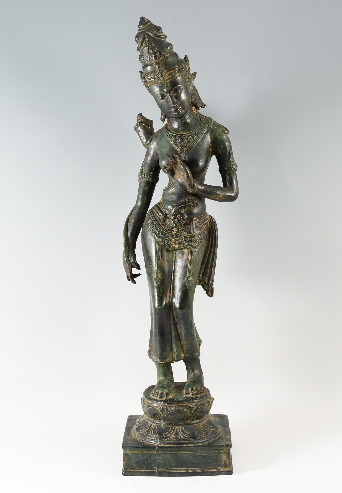 18TH-CENTURY BRONZE MIDDLE EASTERN