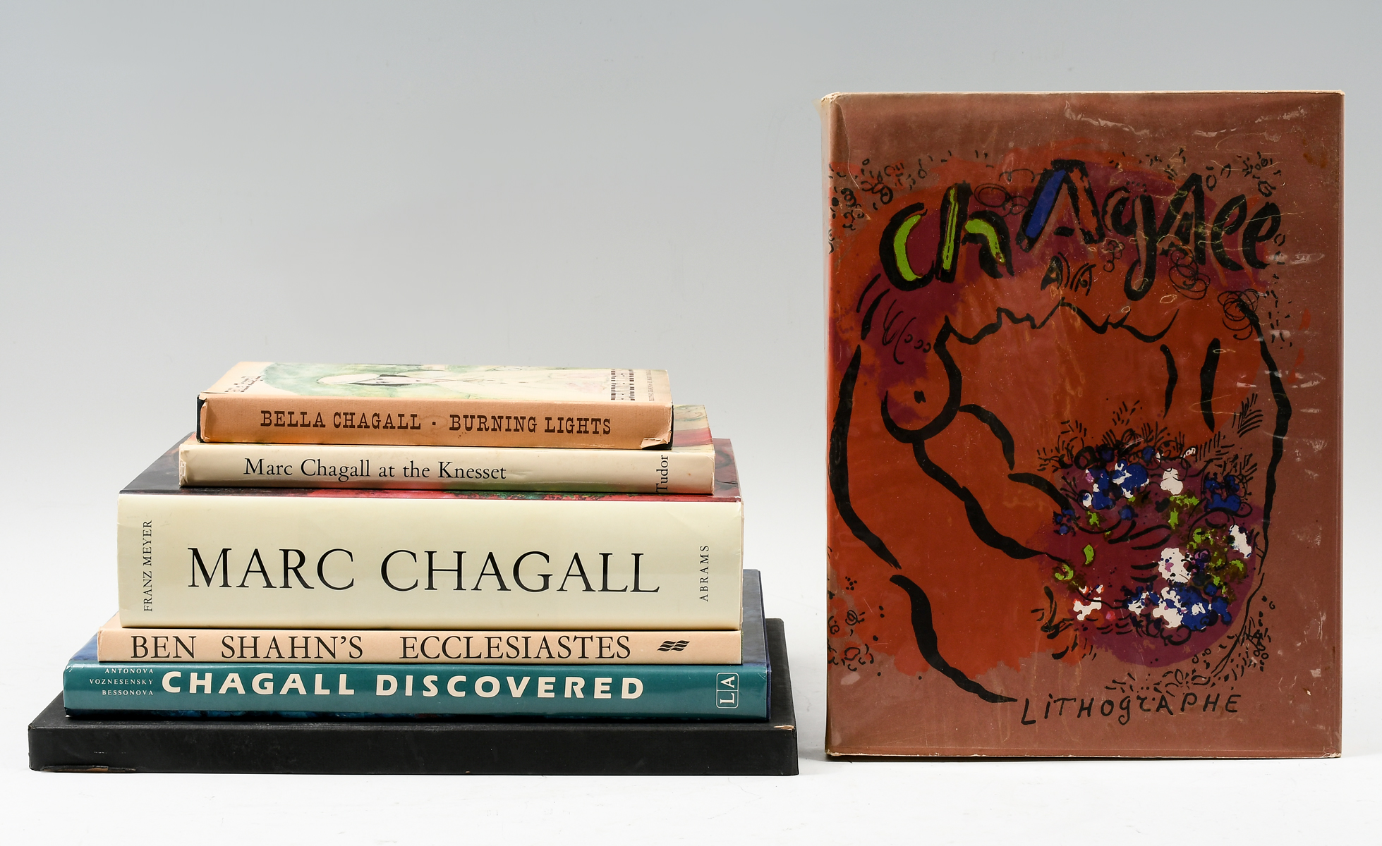 SEVEN ART BOOKS TO INCLUDE CHAGALL  2ecc3b