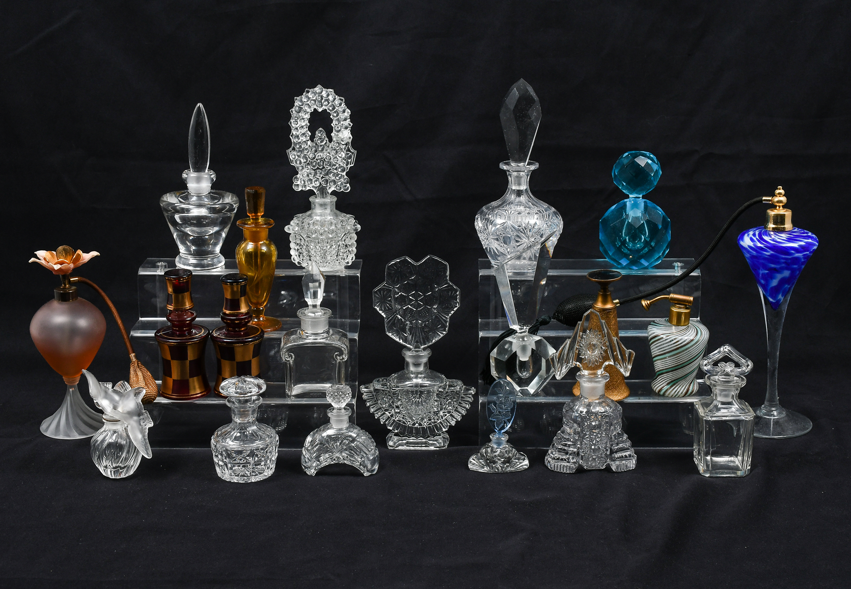 20 PC. PERFUME BOTTLES COLLECTION: