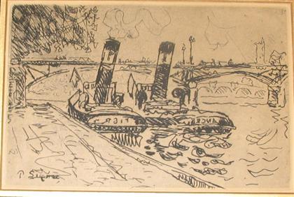  two prints PAUL SIGNAC french 4ae0a