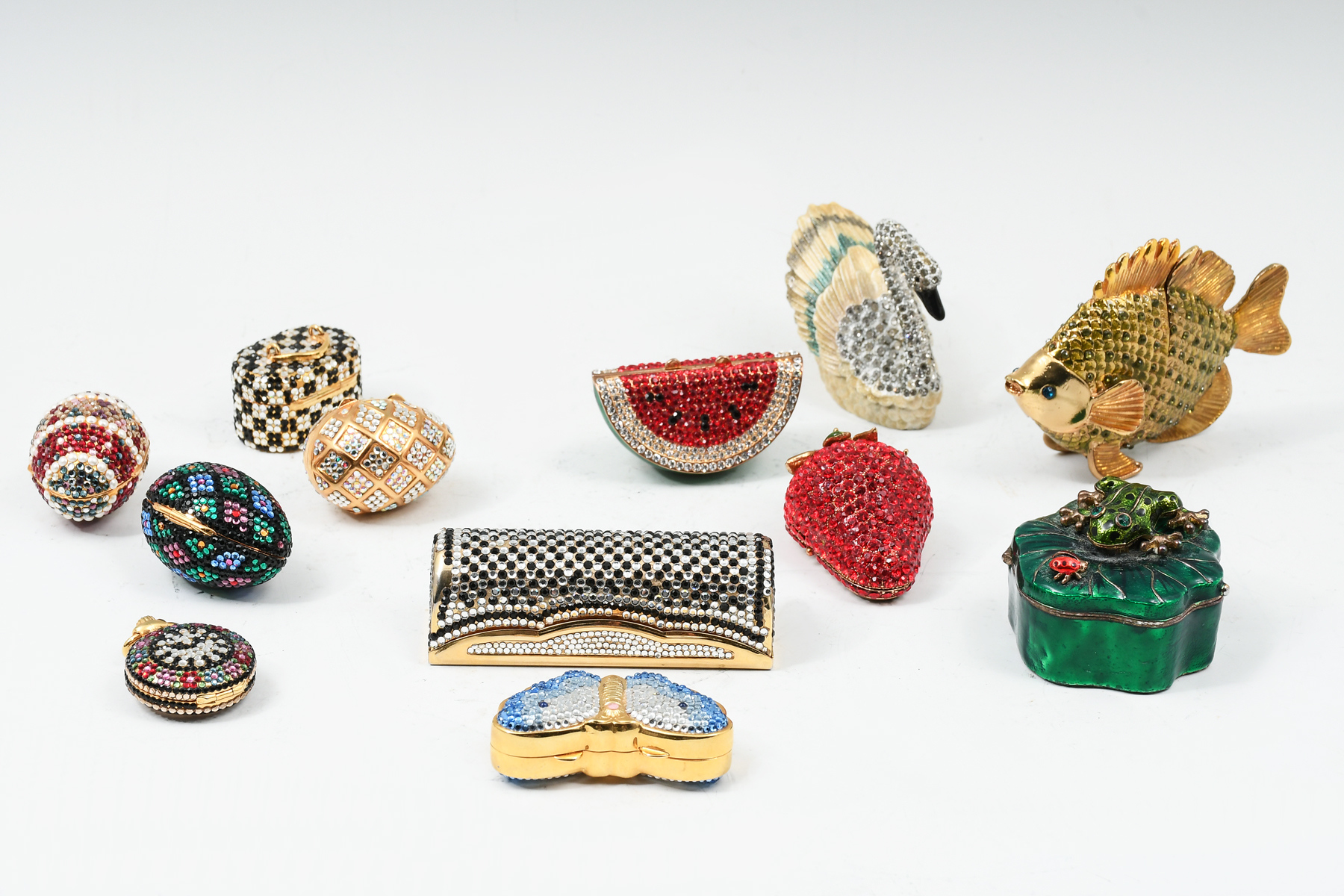 JUDITH LEIBER PILL BOX COLLECTION: Two