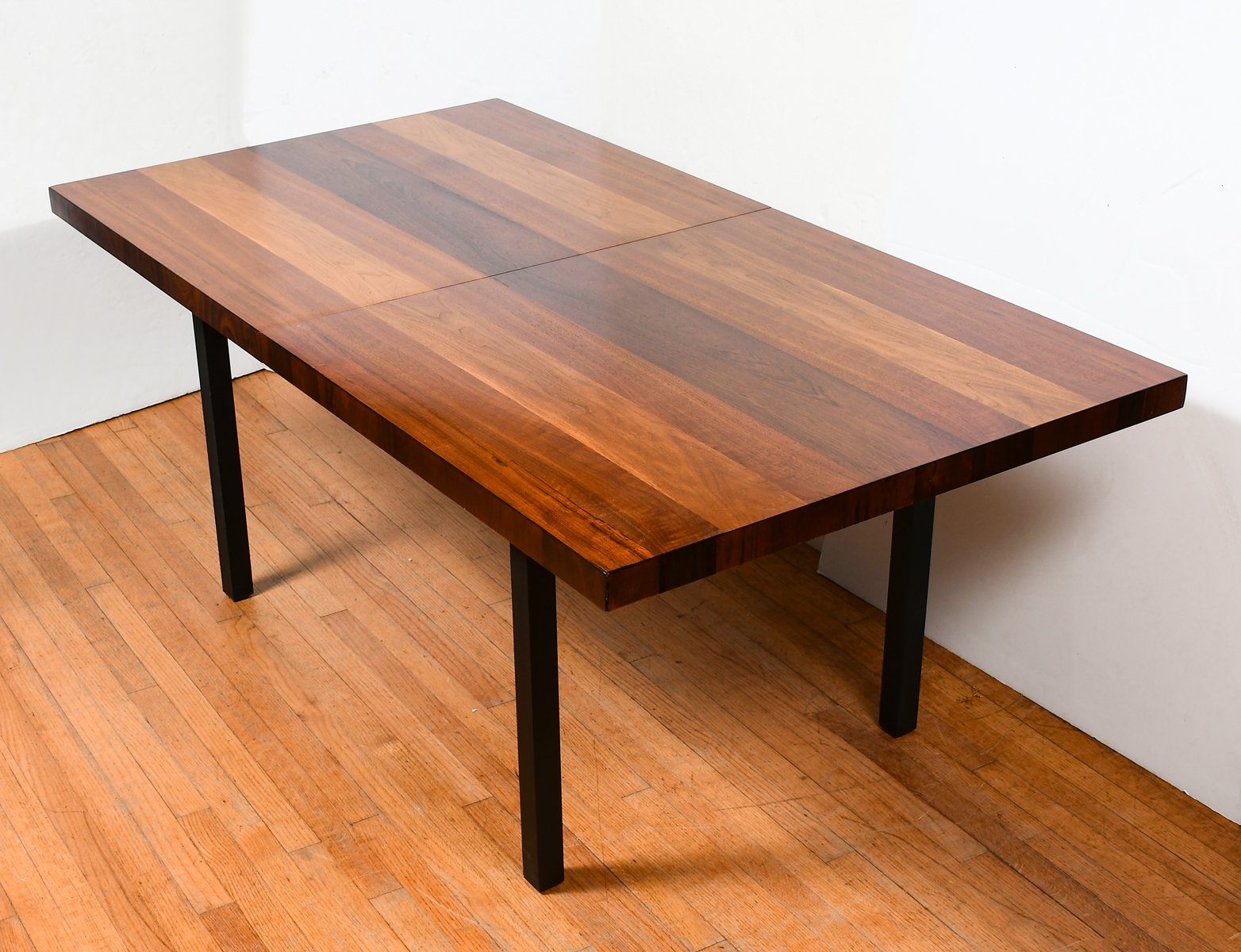 MILO BAUGHMAN STRIPED DINING TABLE