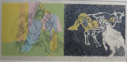 two prints JACQUES VILLON french 4ae17