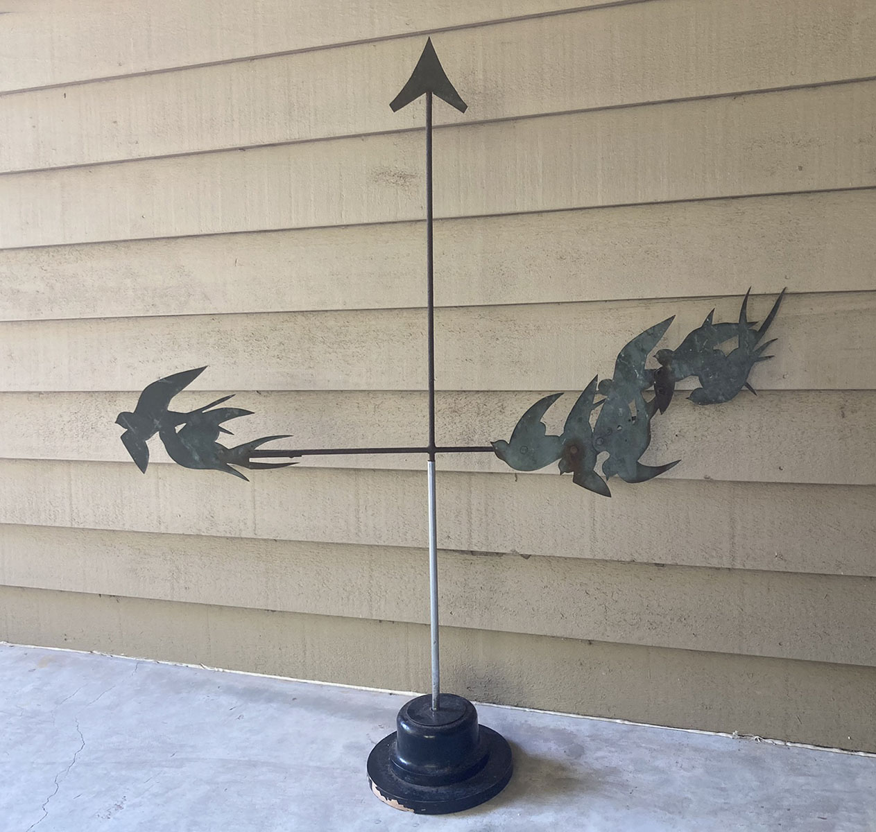 SWALLOW MOTIF WEATHER VANE Several 2eccf2