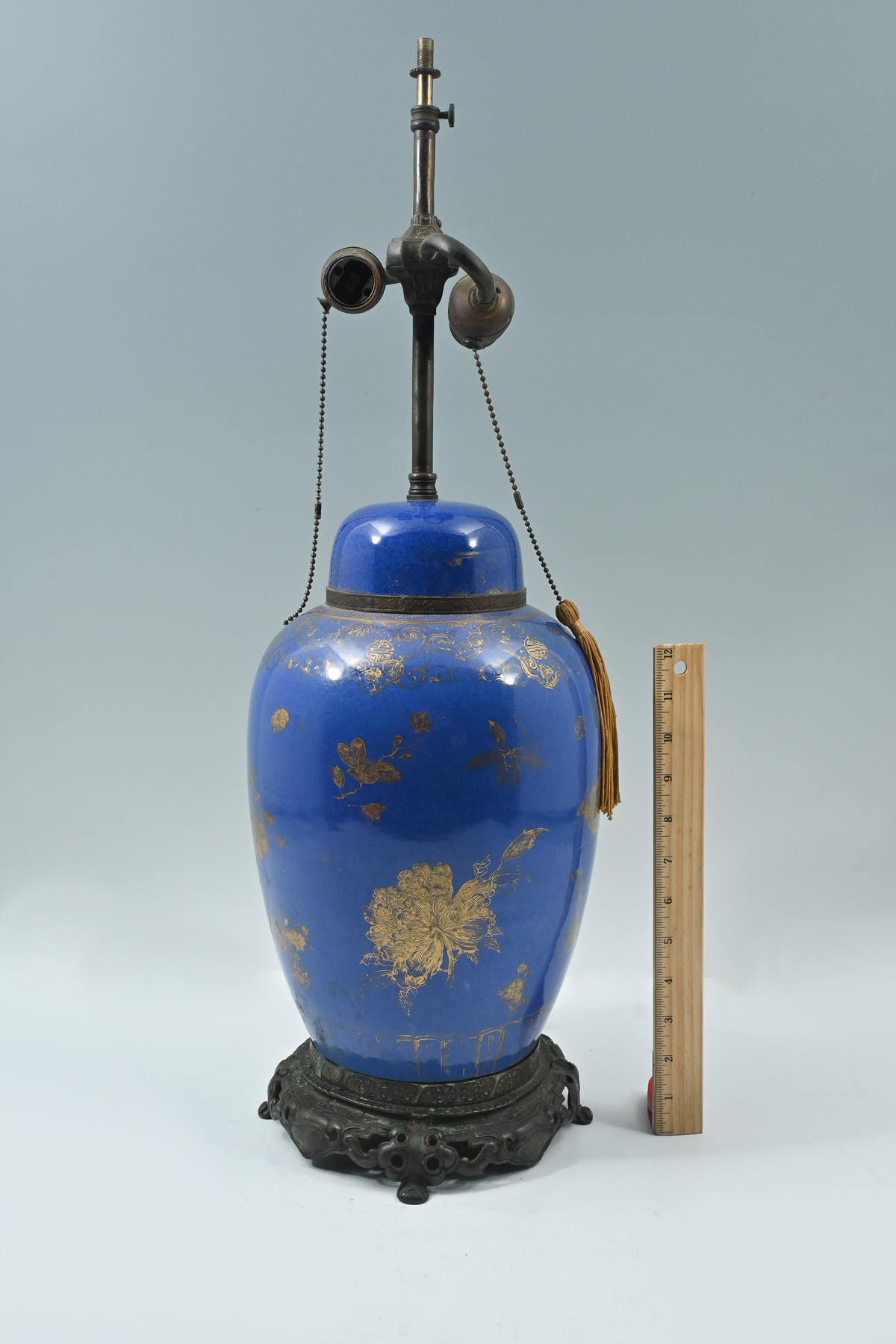 19TH CENTURY CHINESE GILT BLUE 2ecdd6