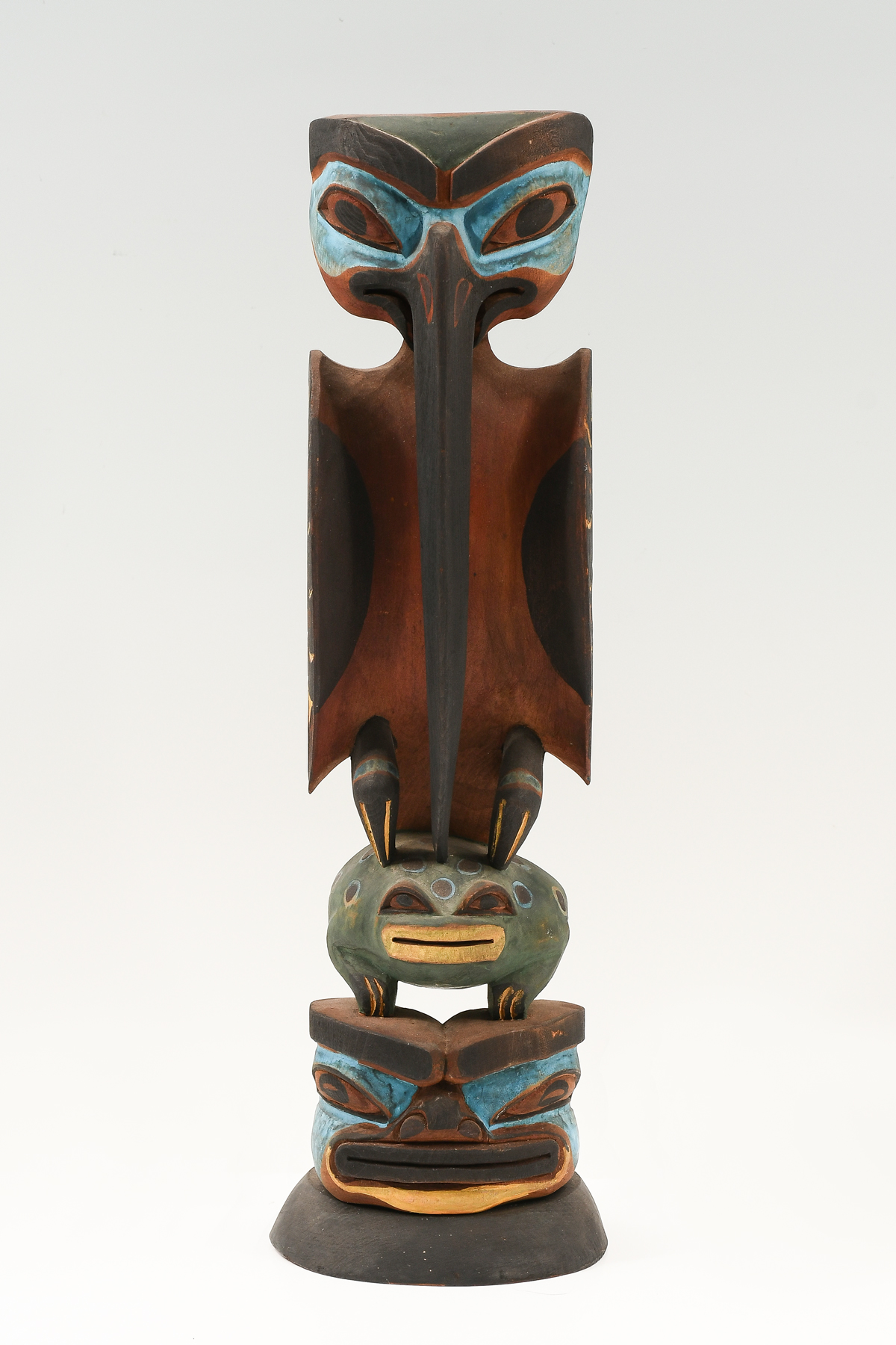 CARVED AND PAINTED NORTHWEST COAST 2ece04