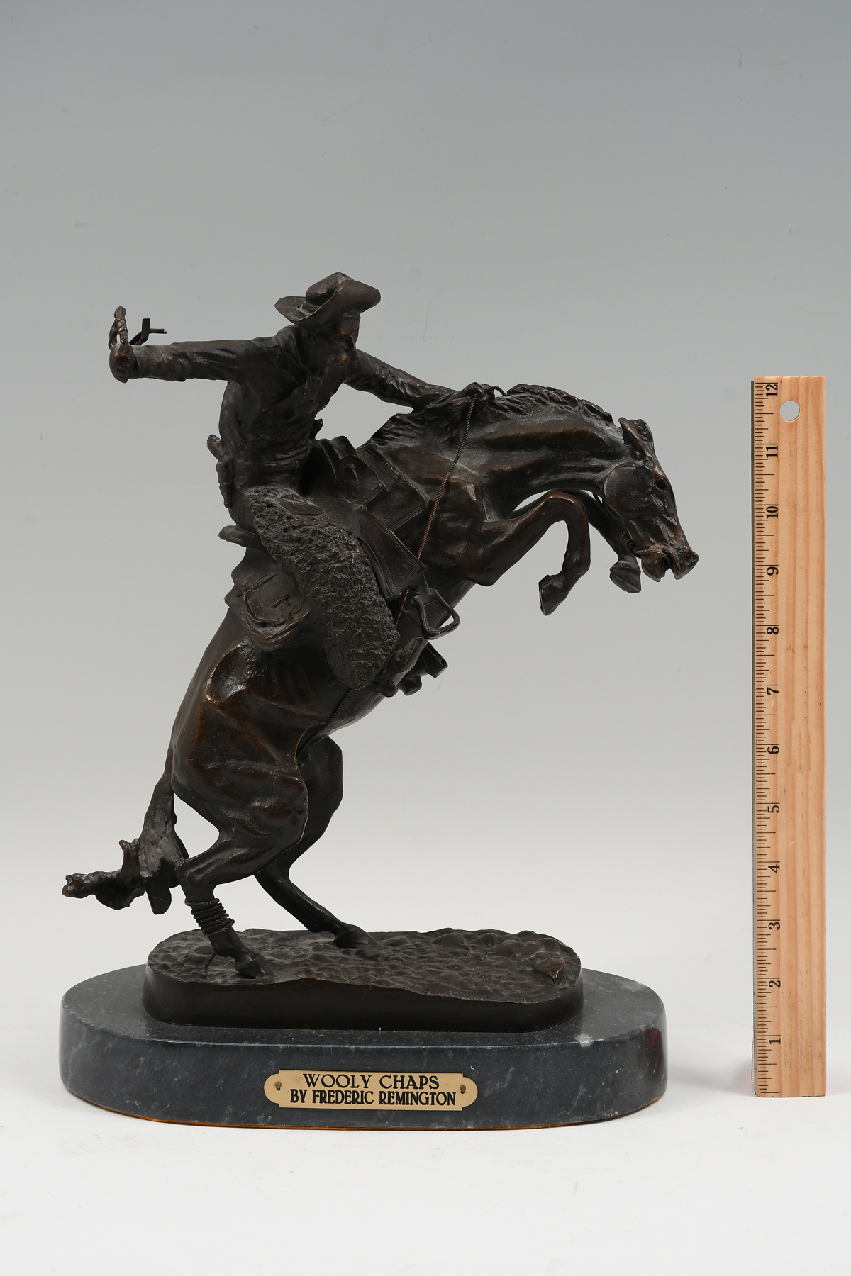 BRONZE AFTER FREDERIC REMINGTON 2ecea3