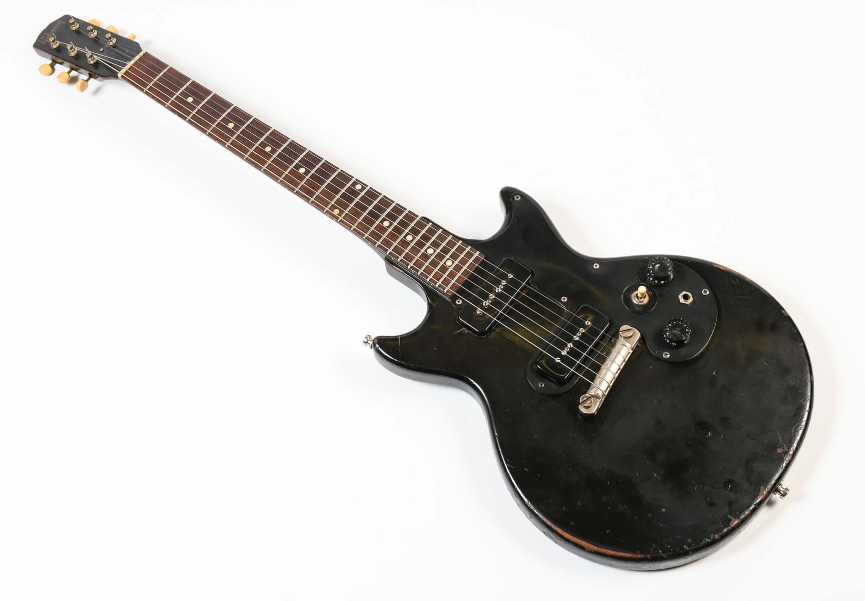 BLACK GIBSON MELODY MAKER P90 PICKUPS  2ed003