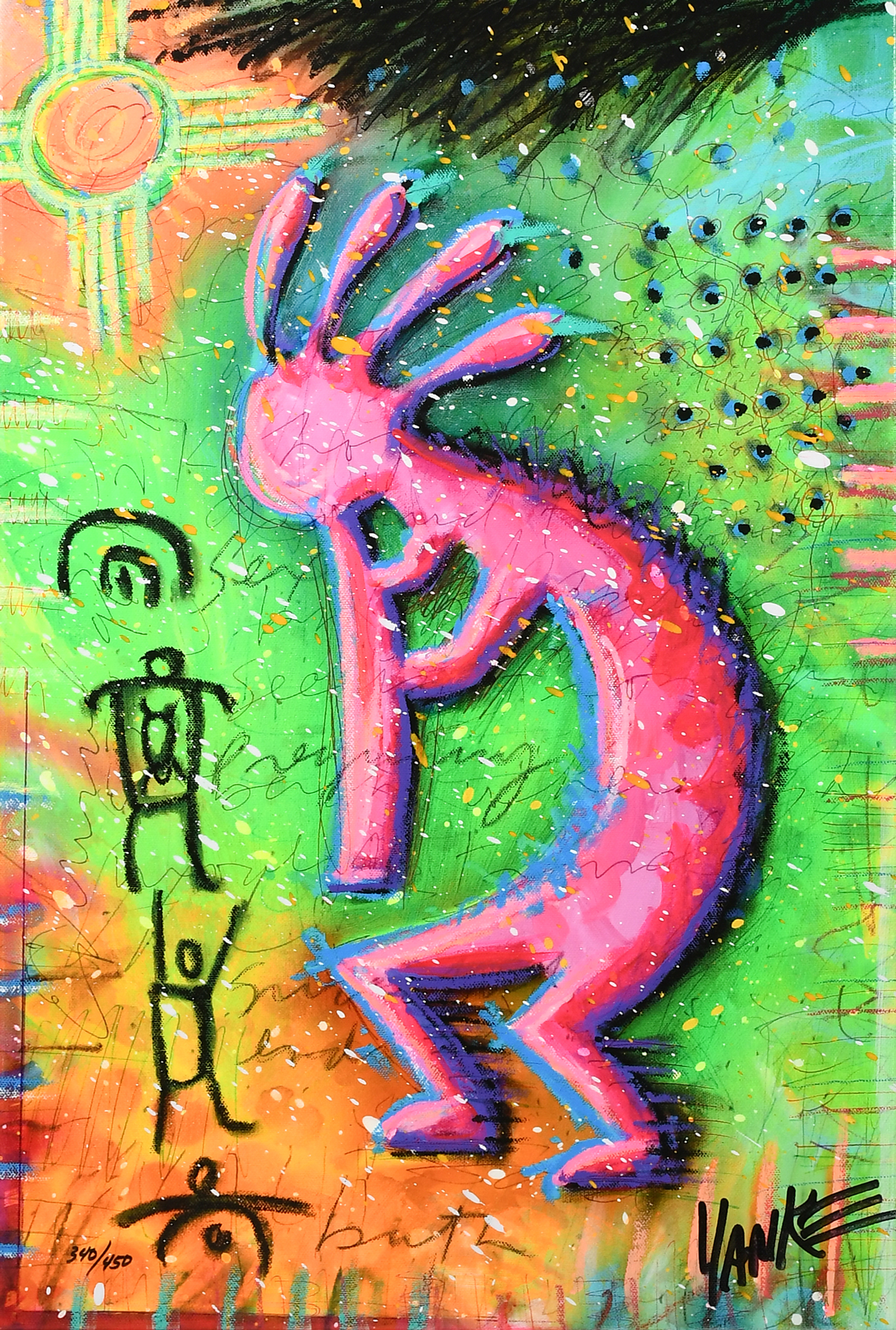 YANKE, Tim, (American, b. 1962): Kokopelli