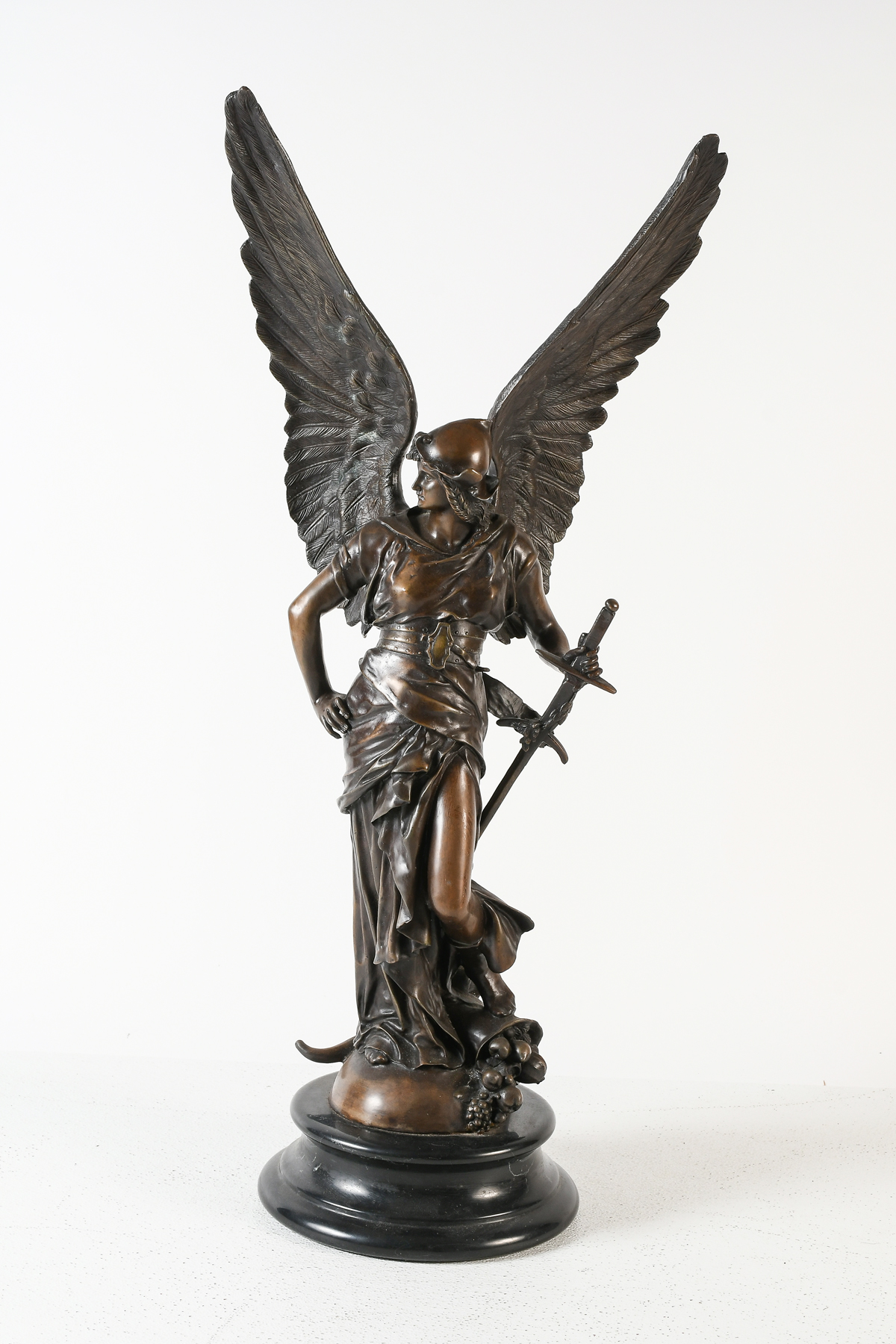 LARGE ALLEGORY OF PEACE BRONZE