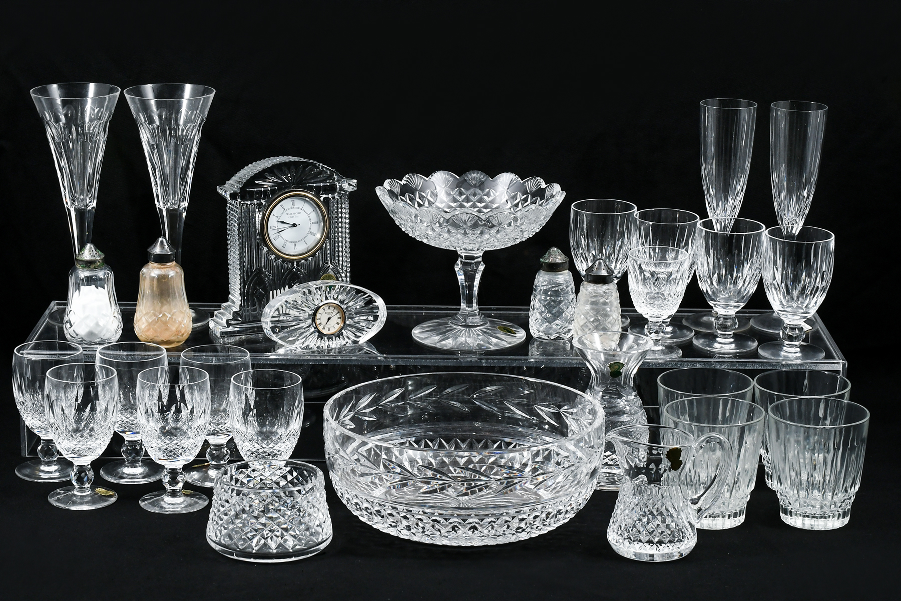 30 PC. WATERFORD CRYSTAL COLLECTION: