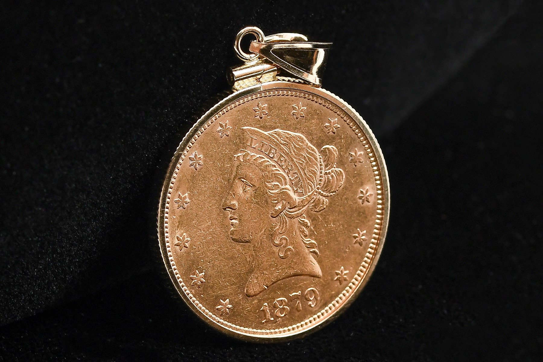 1879 CORONET EAGLE $10 GOLD COIN