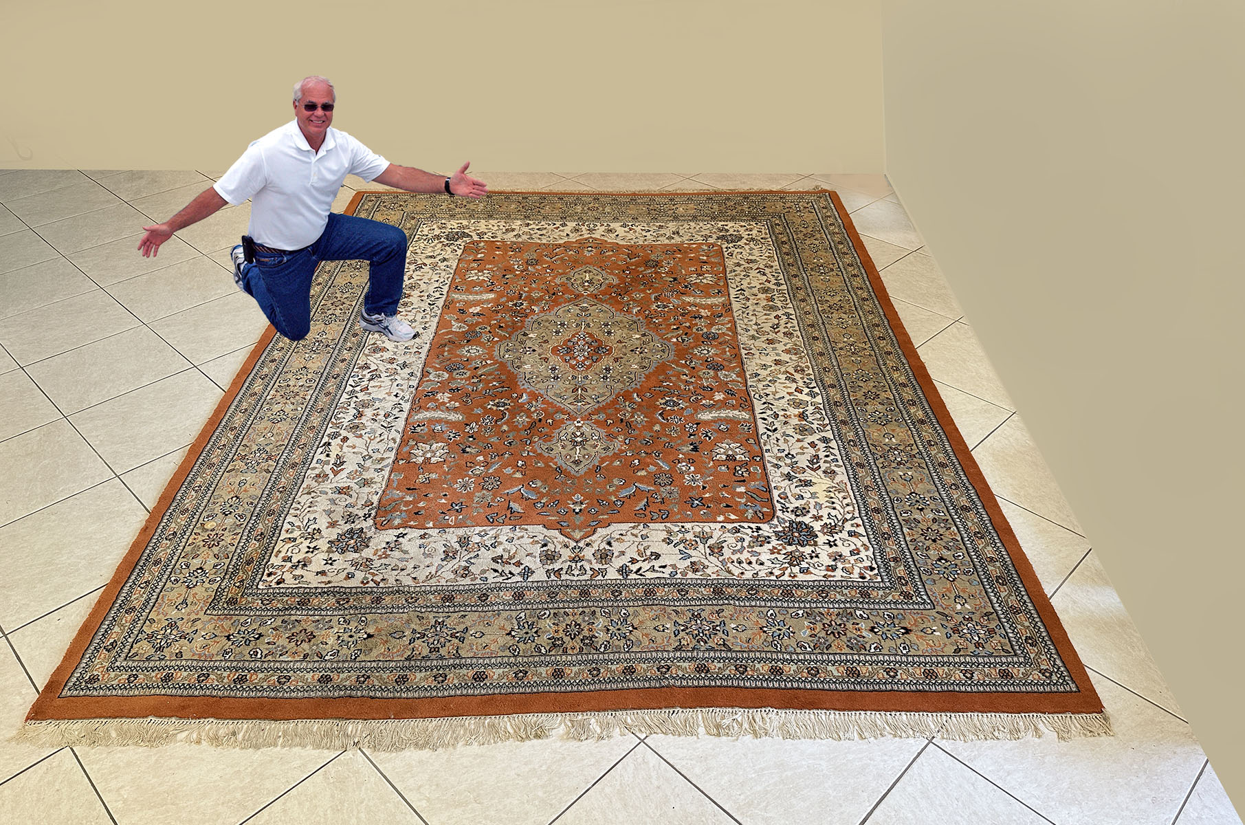 ESTATE ORIENTAL BADSHAI CARPET 2ed1a7