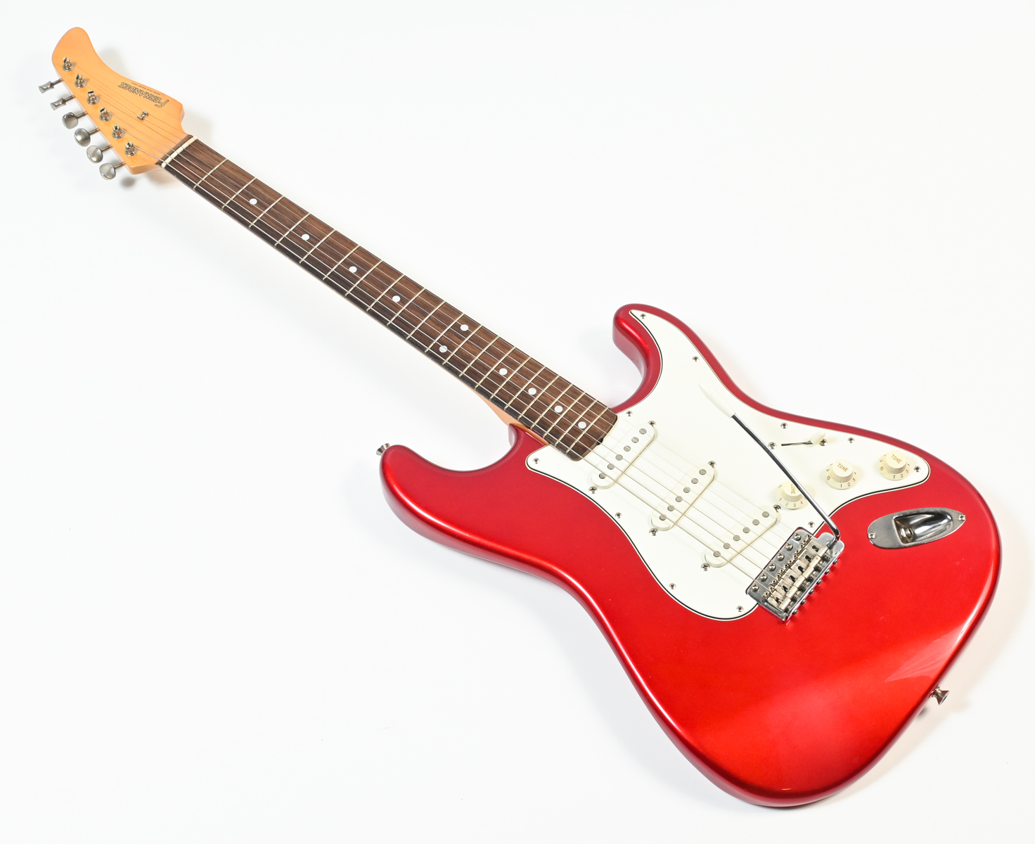 RED FERNANDEZ STRAT ELECTRIC GUITAR 2ed1d9