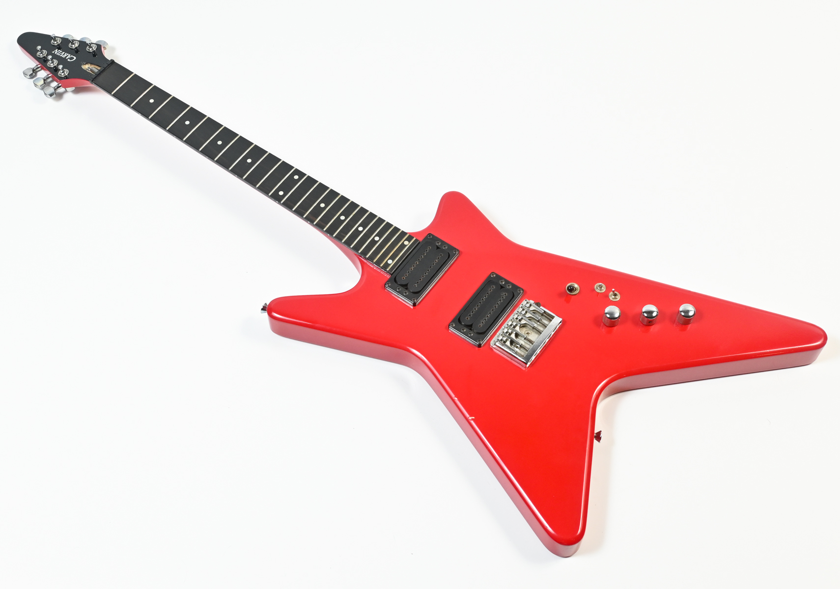 RED CARVIN V220 ELECTRIC GUITAR