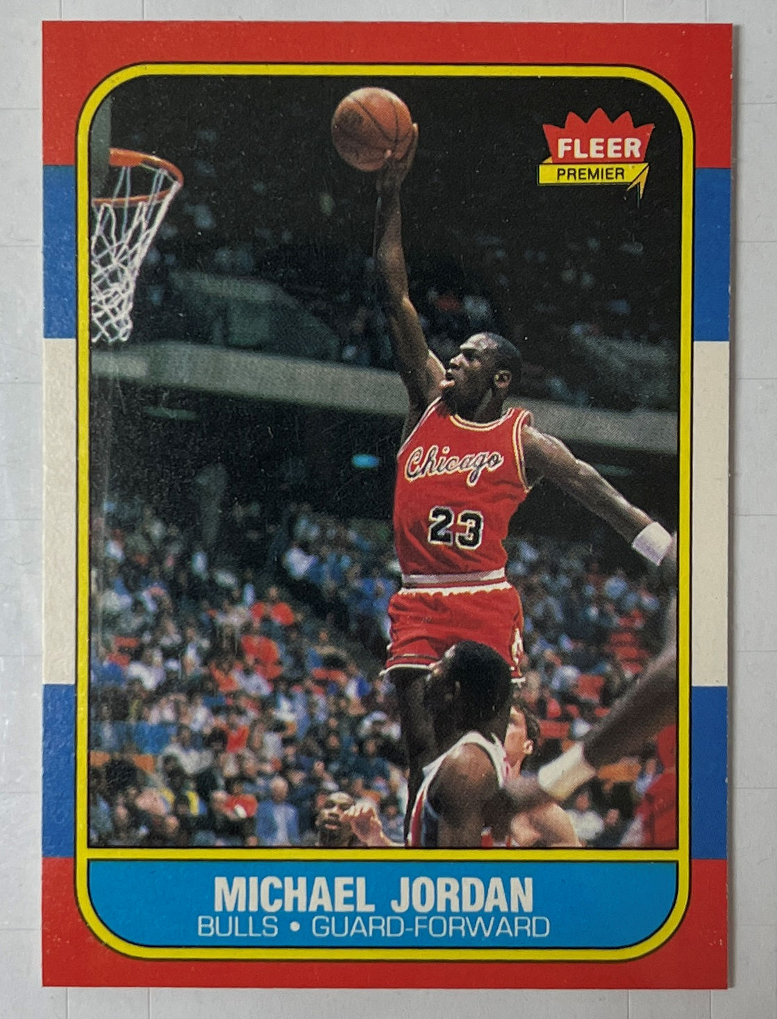 MICHAEL JORDAN 1986 FLEER NBA ROOKIE 2ed213