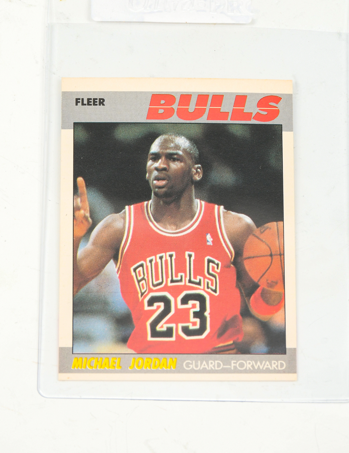 1987 MICHAEL JORDAN FLEER NBA BASKETBALL