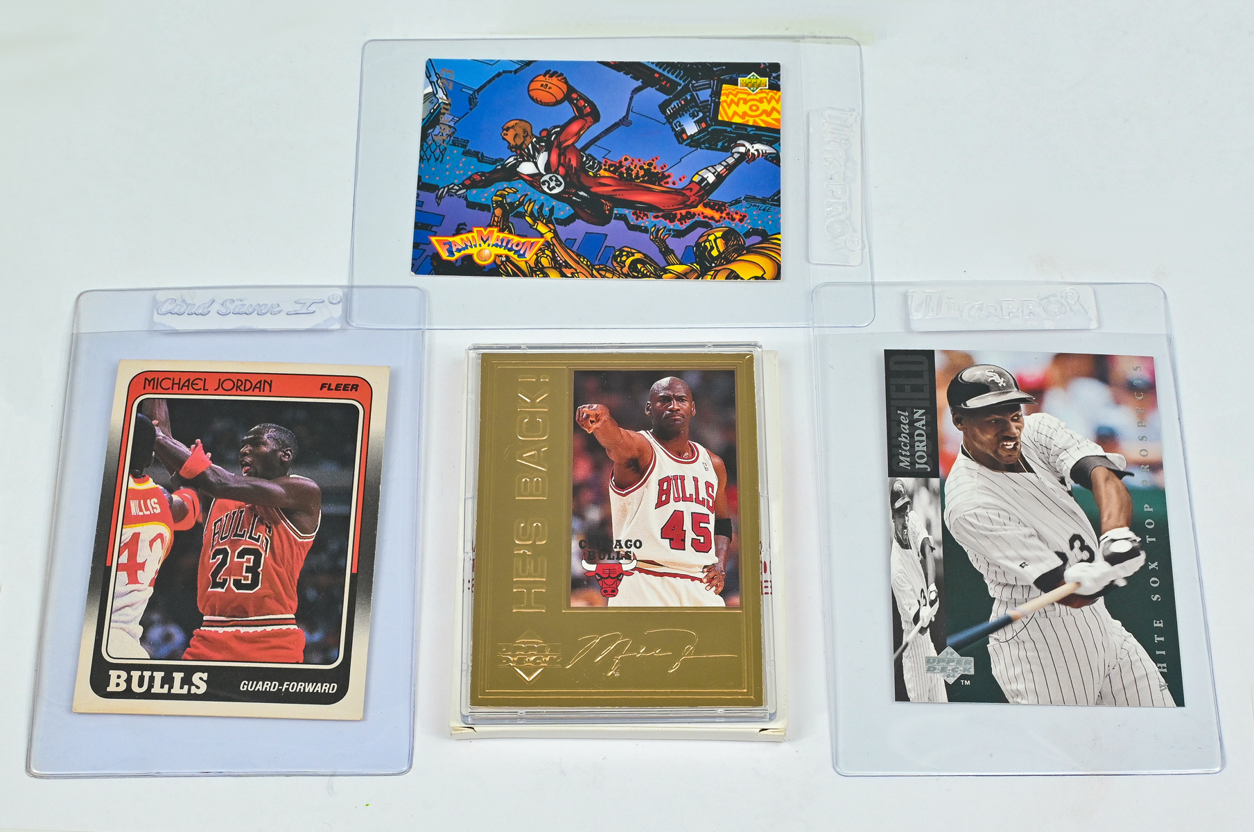 COLLECTION OF MICHAEL JORDAN CARDS  2ed215