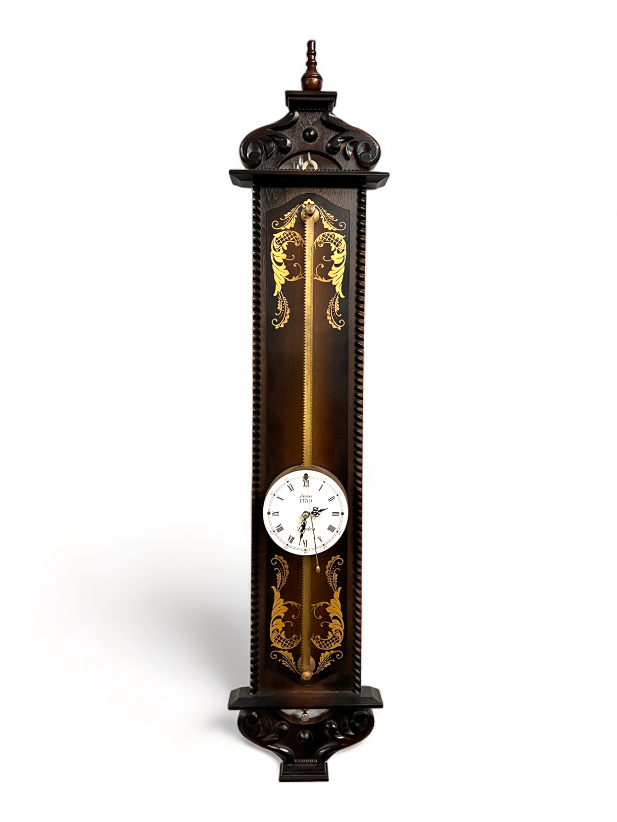 LINDEN ANNO 1750 SAWTOOTH GRAVITY CLOCK: