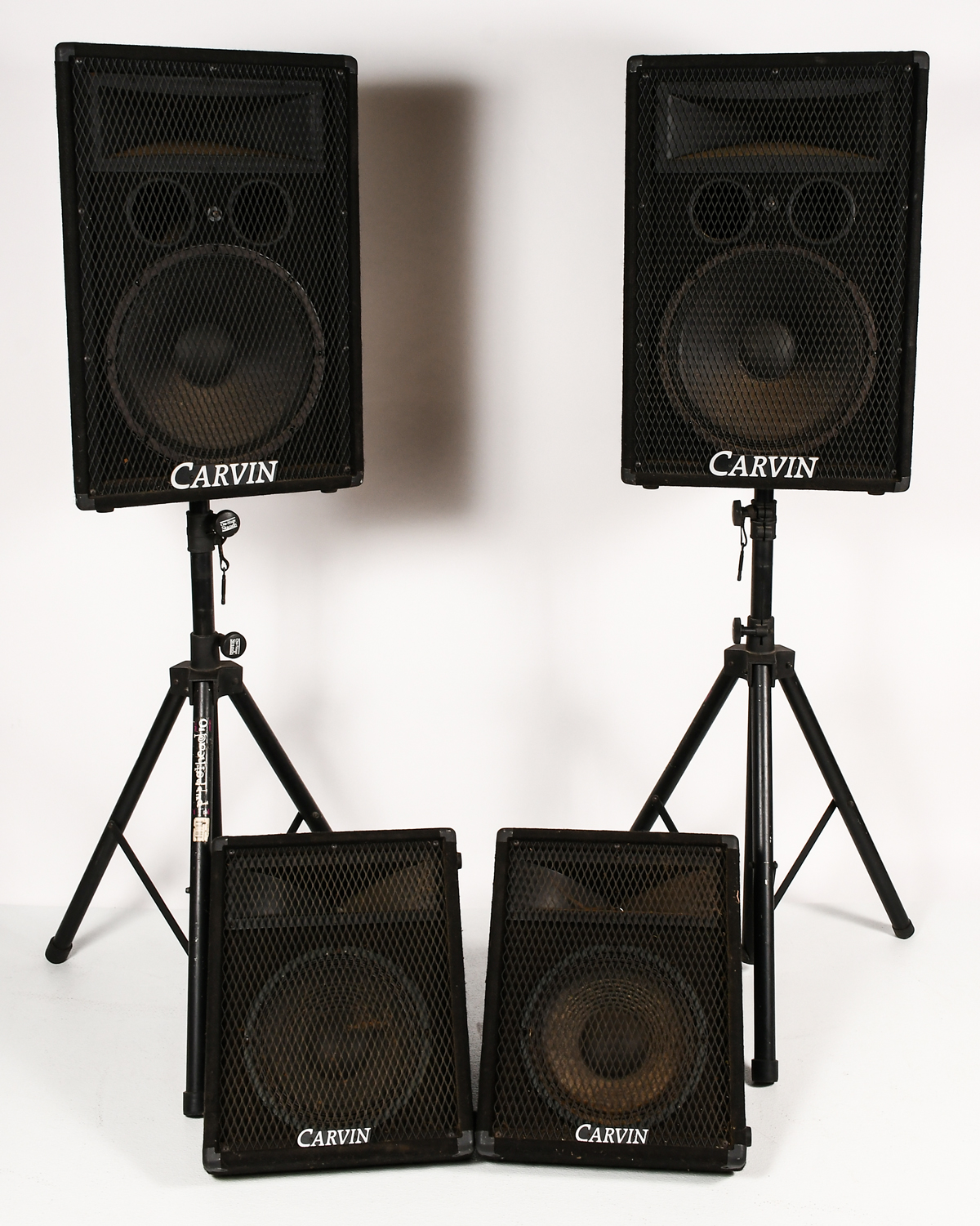 4 PC CARVIN TR1502 SPEAKERS  2ed300