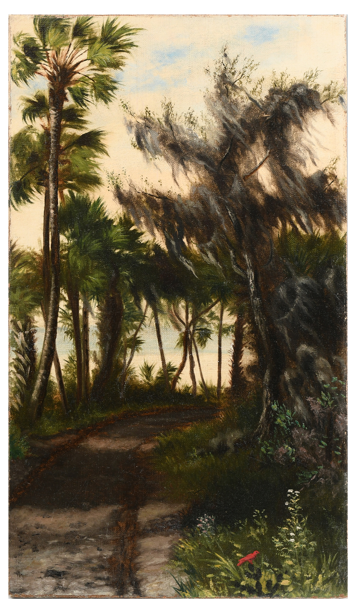 EARLY UNSIGNED FLORIDA LANDSCAPE