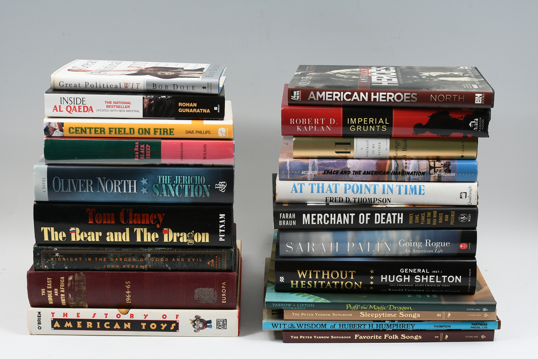19 PC. AUTOGRAPHED BOOK COLLECTION: