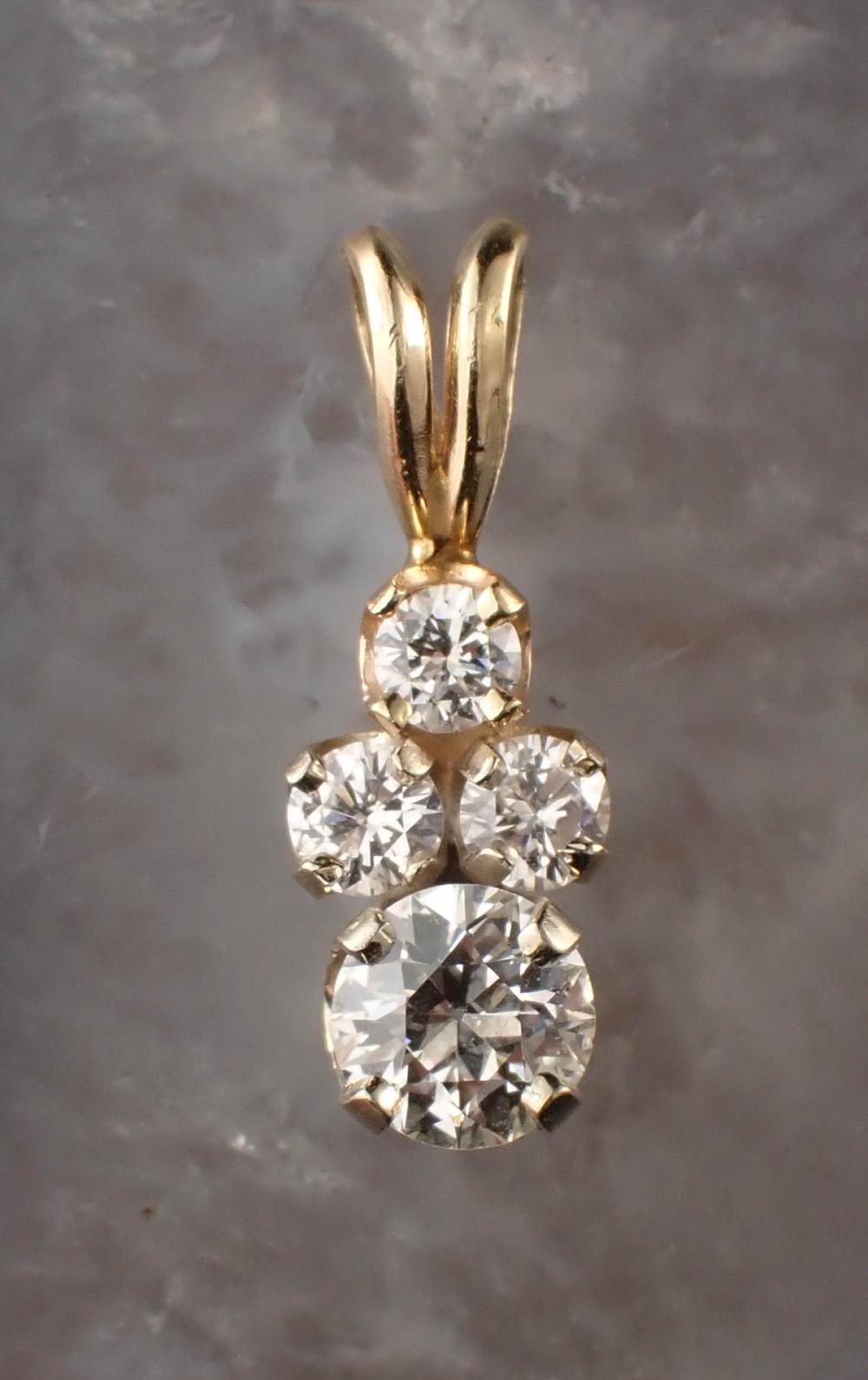 ANTIQUE DIAMOND AND FOURTEEN KARAT 2ed4c5