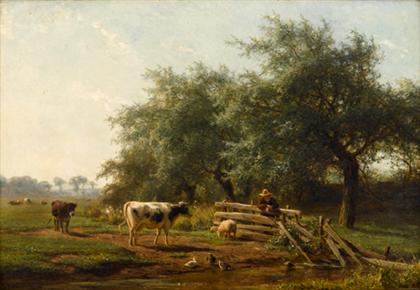 JAN F VAN DEVENTER dutch 1822 1886  4aee7